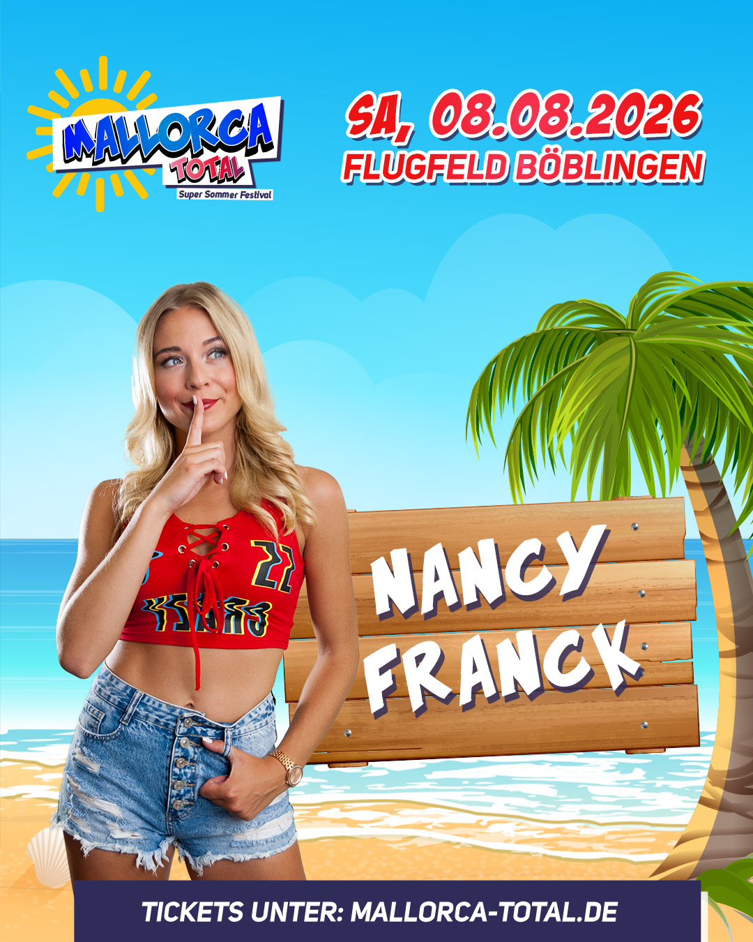 Nancy Franck live bei Mallorca Total 2026