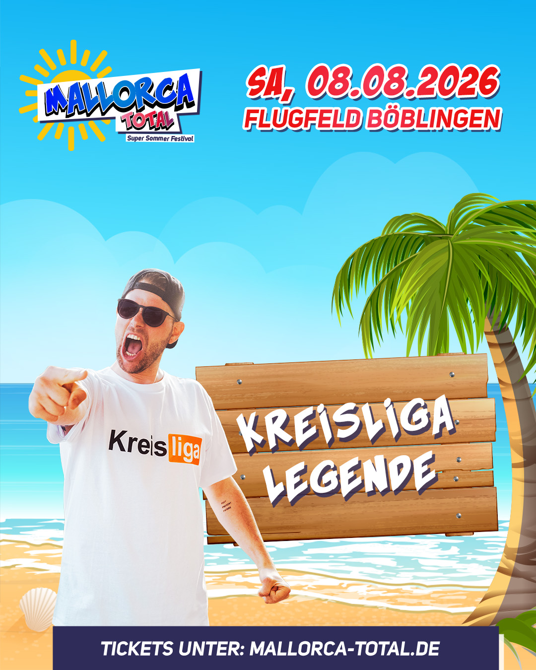 Kreisligalegende live bei Mallorca Total 2026