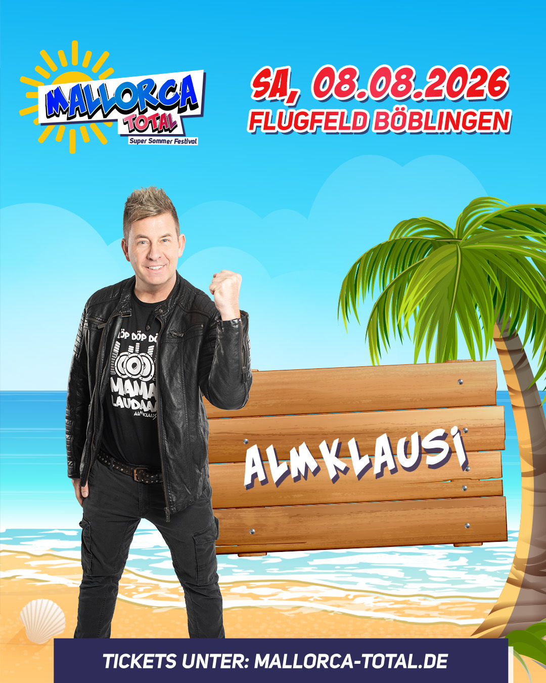 AlmKlausi live bei Mallorca Total 2026